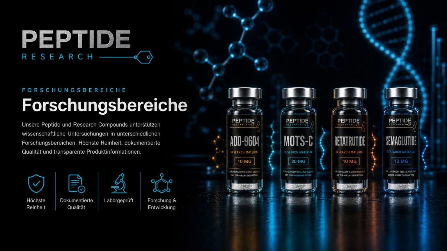 Forschungsbereiche für Research Materials