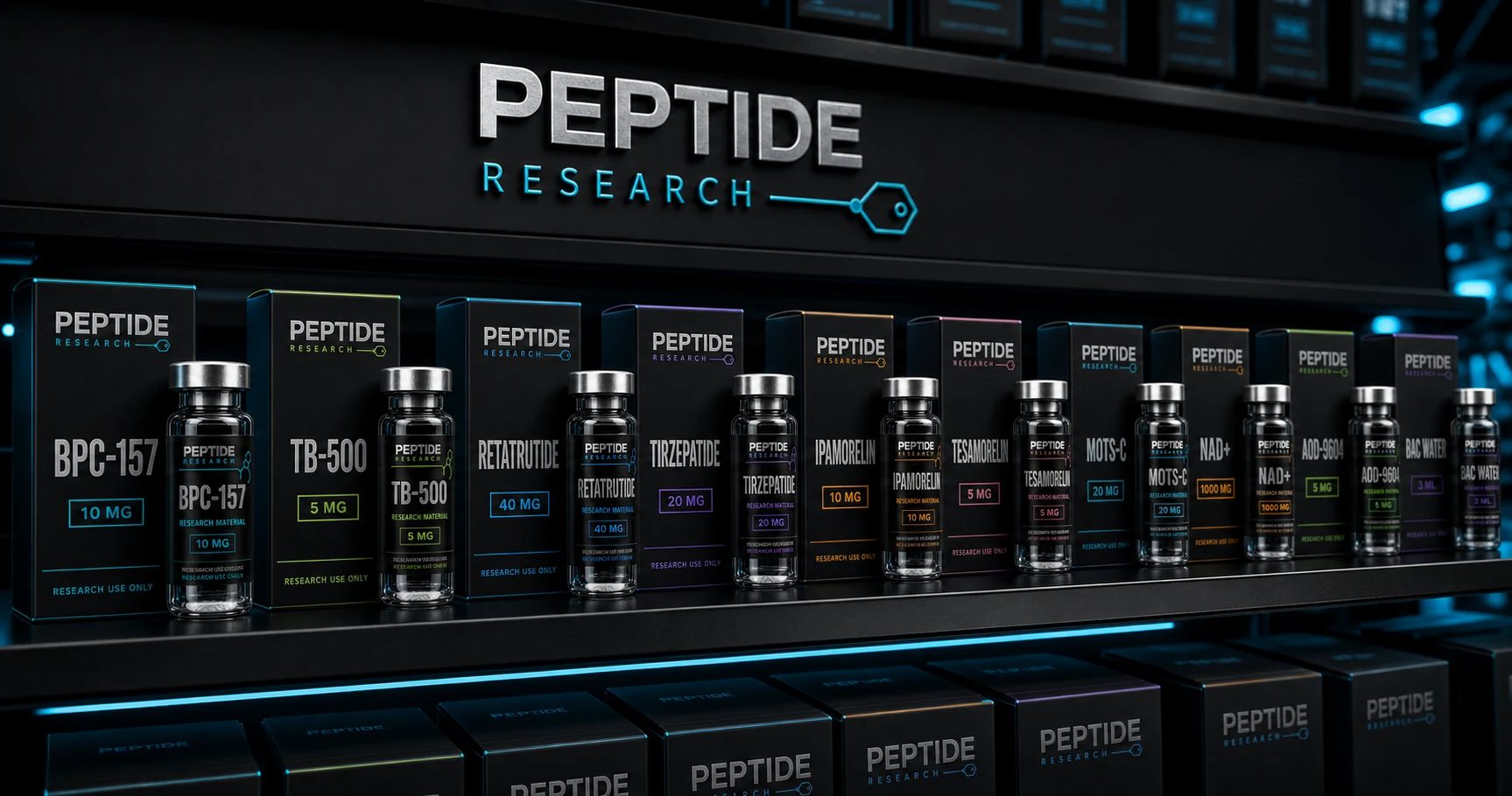 Versand & Zahlung bei PEPTIDE RESEARCH – sicher gelagerte Research Materials