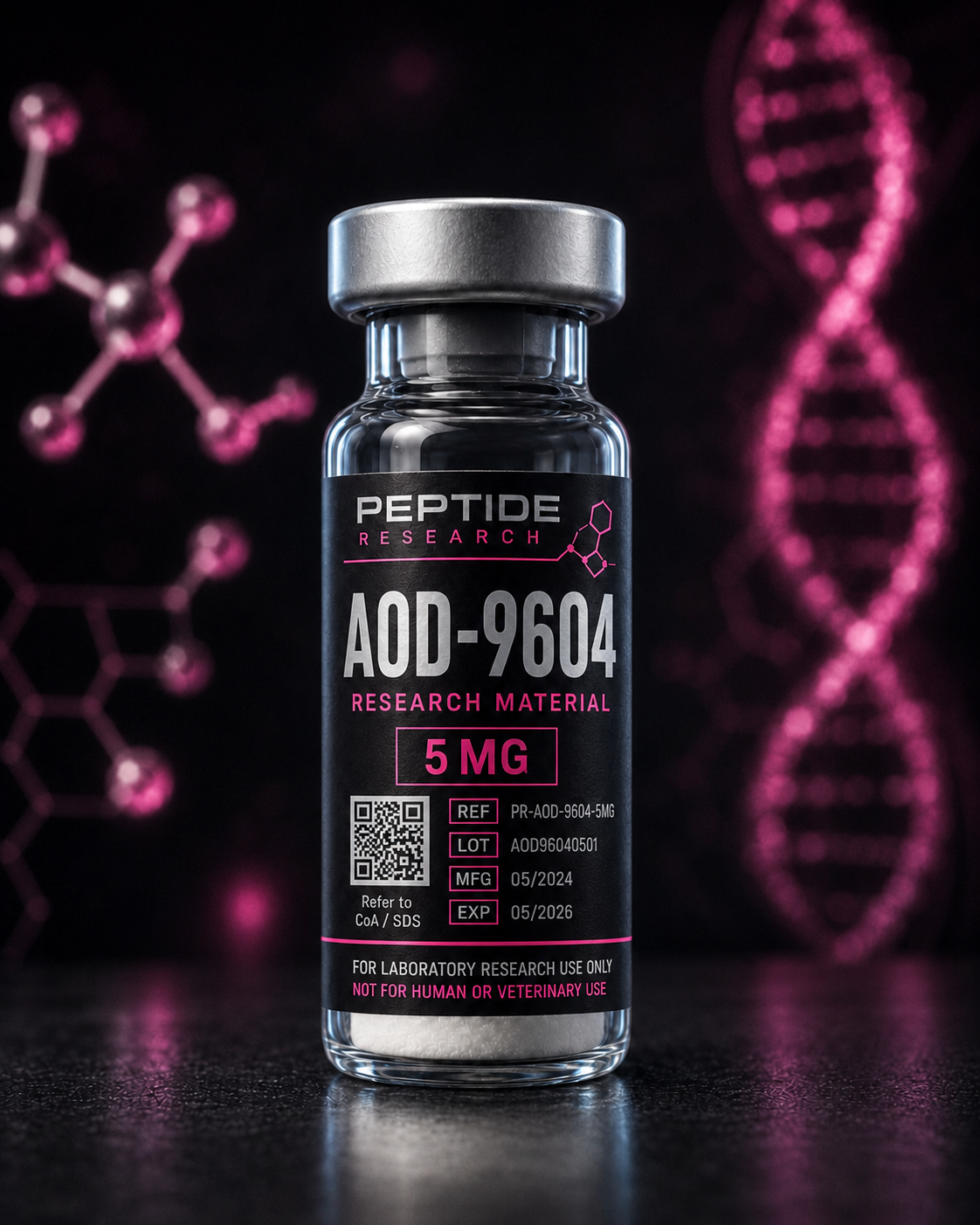 AOD-9604 5MG Forschungsmaterial