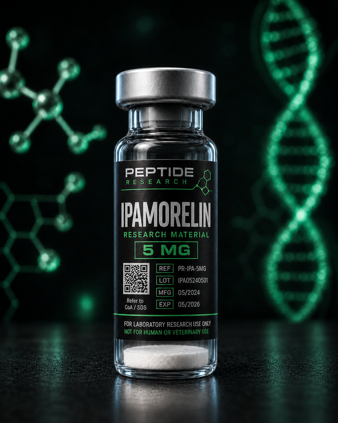 Ipamorelin 5MG Forschungsmaterial