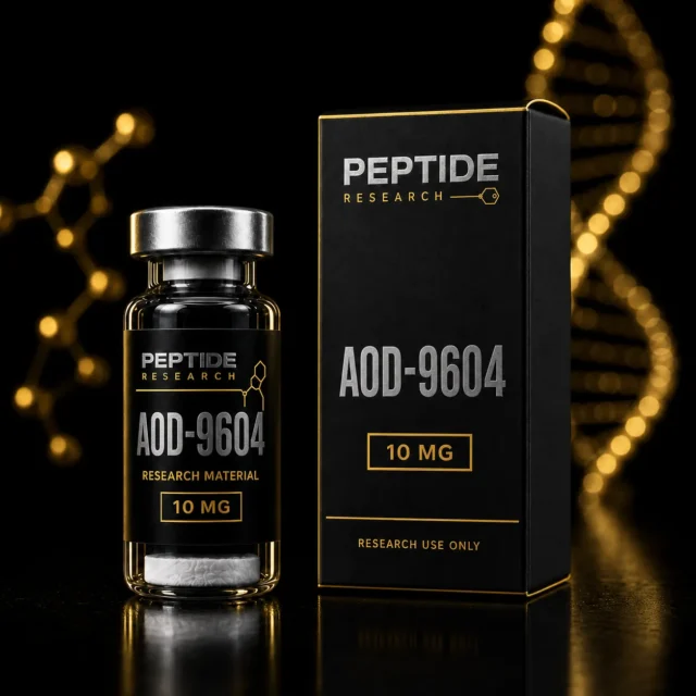 AOD-9604 10mg Verpackung und Produktkennzeichnung