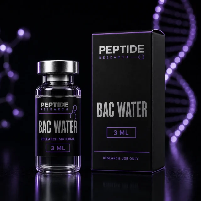 BAC Water 3ml Verpackung und Produktkennzeichnung