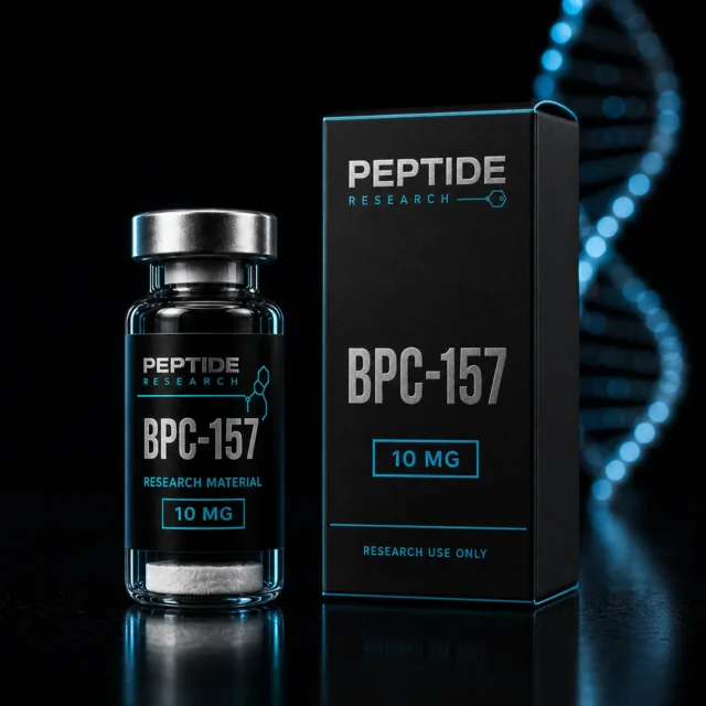 BPC-157 10mg Verpackung und Produktkennzeichnung
