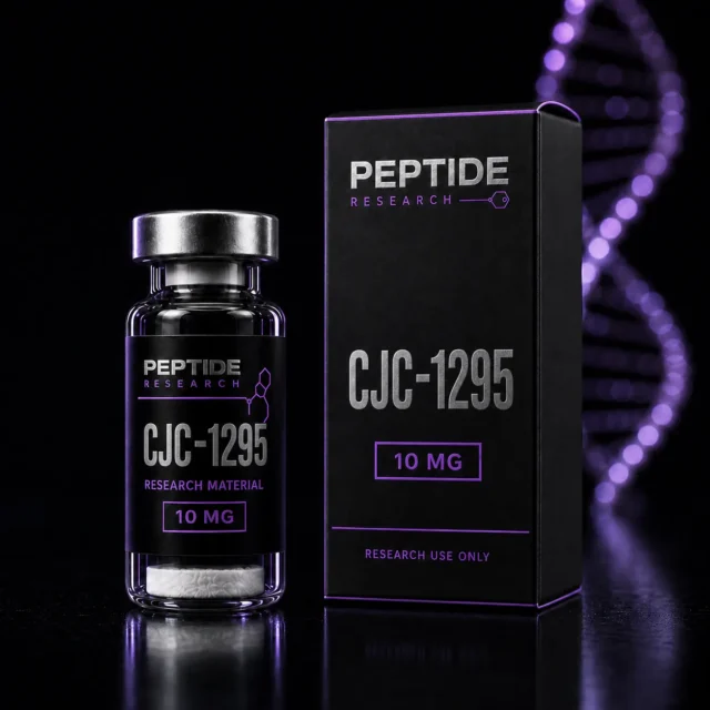 CJC-1295 10mg Verpackung und Produktkennzeichnung