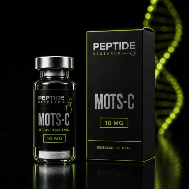 MOTS-C 10mg Verpackung und Produktkennzeichnung