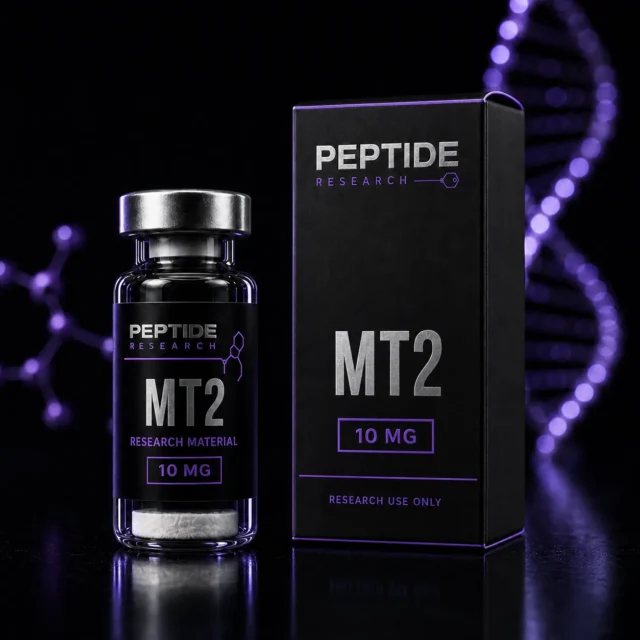 MT2 Melanotan 10mg Verpackung und Produktkennzeichnung