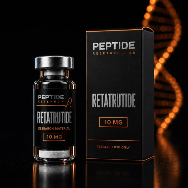 Retatrutide 10mg Verpackung und Produktkennzeichnung