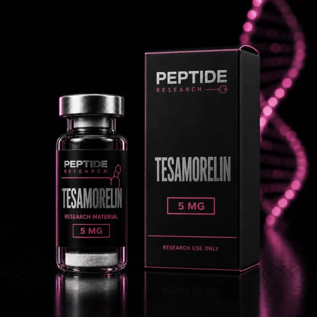 Tesamorelin 5mg Verpackung und Produktkennzeichnung