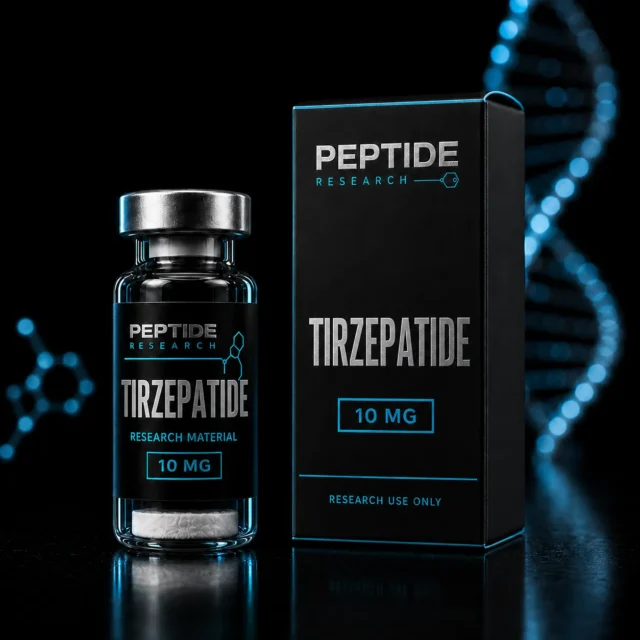 Tirzepatide 10mg Verpackung und Produktkennzeichnung