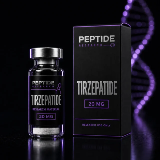 Tirzepatide 20mg Verpackung und Produktkennzeichnung